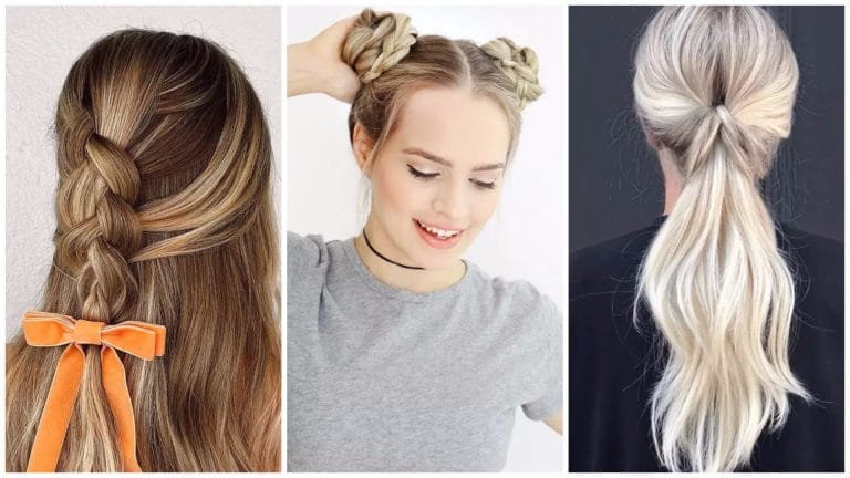 5 cool hairstyles for school that can be done in 5 minutes