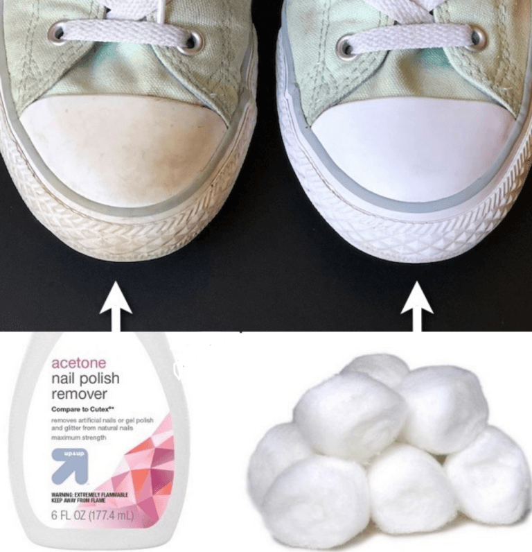 How to “brighten” your white sneakers so you can wear them this spring?