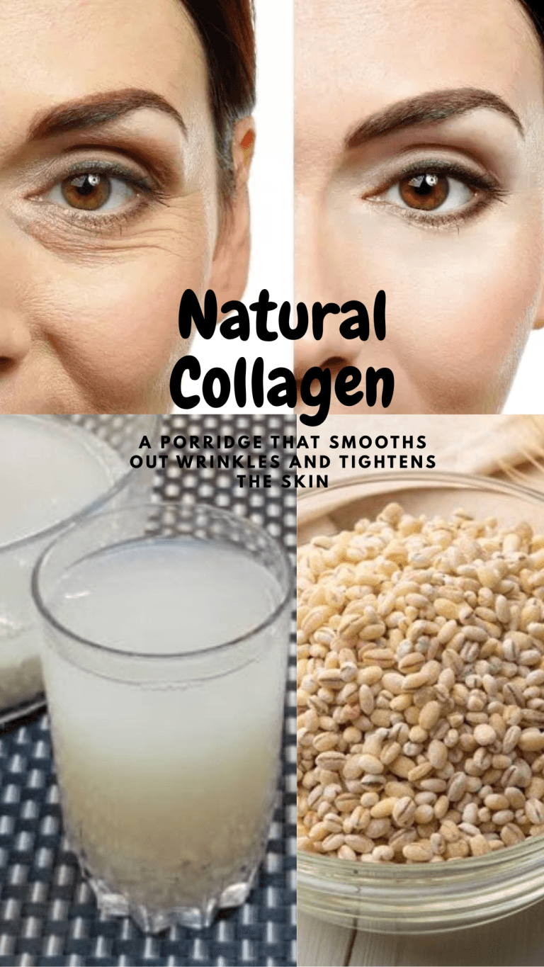 Natural Collagen: A Porridge That Smooths Out Wrinkles and Tightens the Skin