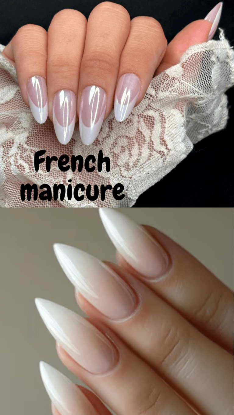 Hailey Bieber is back with a new trend: Faded French manicure